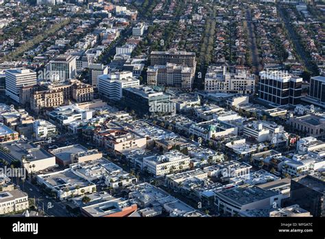 Beverly Hills Aerial View High Resolution Stock Photography and Images ...