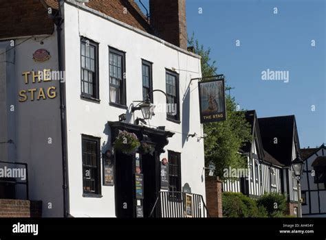 The Stag a historic pub All Saints Street Hastings Old Town East Sussex ...