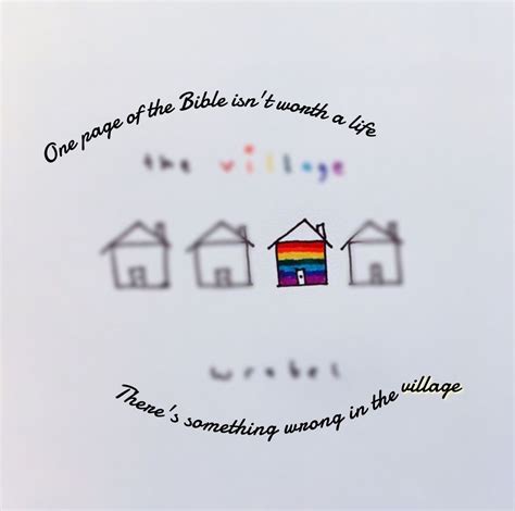 The Village by Wrabel | Dodie lyrics, Pride quotes, Aesthetic words