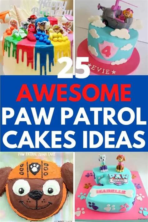 Những điều cần biết về cake decorations paw patrol cho bữa tiệc của trẻ em