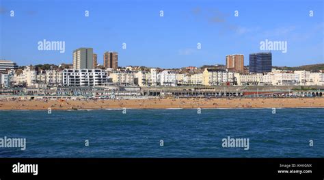 The beach of Brighton, UK Stock Photo - Alamy