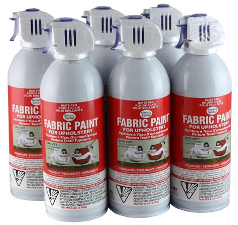 Amazon.com: Simply Spray Upholstery Fabric Spray Paint 8 Oz. Can Brite ...