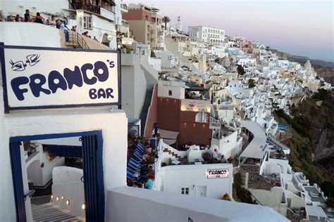 Santorini Greece Nightlife