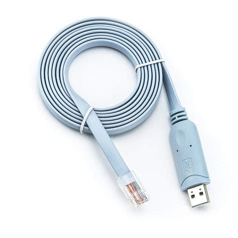 Buy CABLESETC FTDI Chip USB to RJ45 Cisco Console Cable Adapter ...