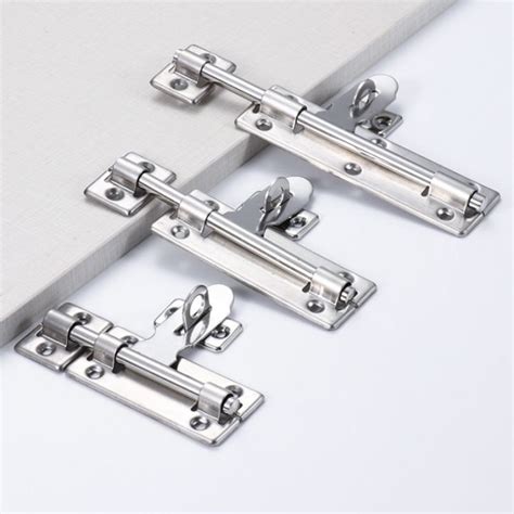 4/6/8 Inches Stainless steel slide door lock with screws,barrel bolt ...