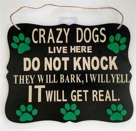 Signs for Dog Lovers - Personalize Your Pet