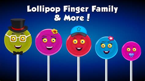 Lollipop Finger Family Collection | Top 10 Finger Famil... | Doovi