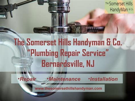 Plumbing Repair Service Near Me Bernardsville, NJ