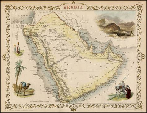 Arabia: navigational chart Old Maps, Antique Maps, Vintage Wall Art ...