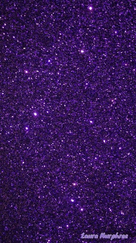 Purple Glitter Desktop Wallpaper