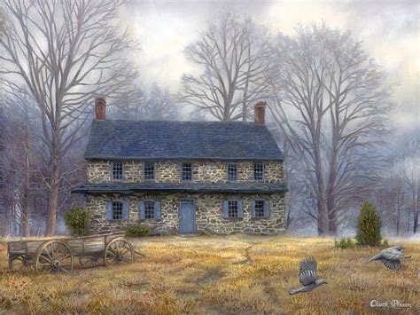 The Old Farmhouse by Chuck Pinson | Farm paintings, Old farm houses ...