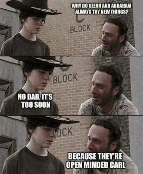 💀😰😱😵😭😭😭 Walking Dead Funny, Walking Dad Jokes, Walking Dead Coral, The Walking Dad, Twd Memes ...