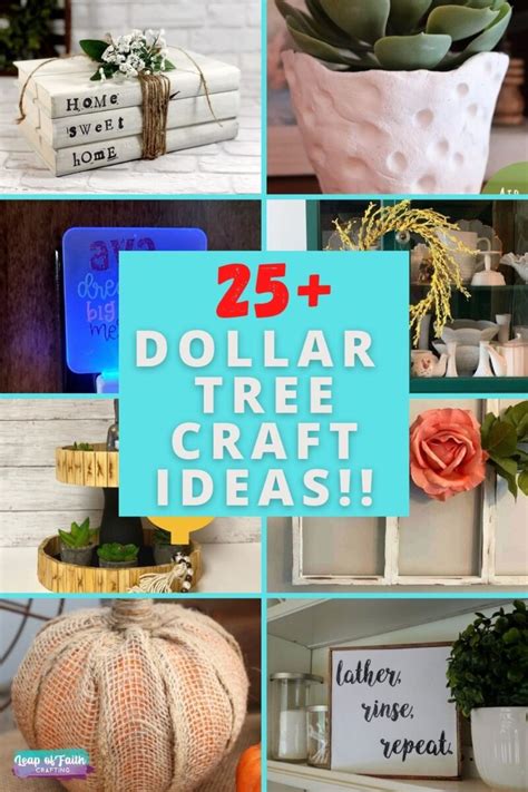 Dollar Tree DIY Projects Inspiration for Anyone to Make! - Leap of Faith Crafting