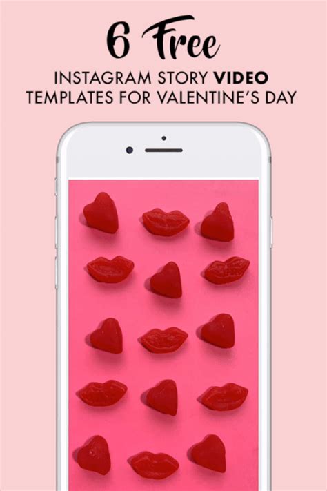 Free Instagram Story Video Templates for Valentine's Day | Life Lapse: Stop Motion App | Video ...