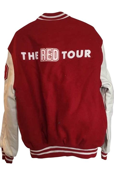 Taylor Swift The Red Tour Red/White Wool Varsity Jacket