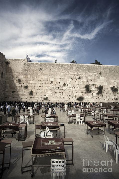 Prayers at the Wailing Wall Photograph by Eldad Carin - Pixels