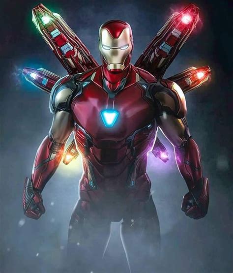 Iron Man Mark 85 Suite powered by the Infinity Stones : MCUSpoilers