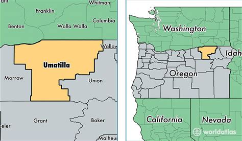 Umatilla Oregon Map - Zip Code Map