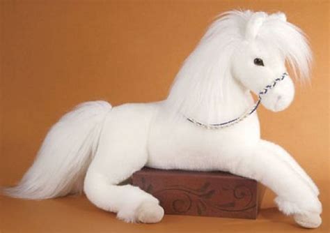 White Horse Stuffed Animal