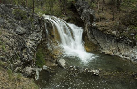 Waterfall Forest Stream Royalty Free Photo