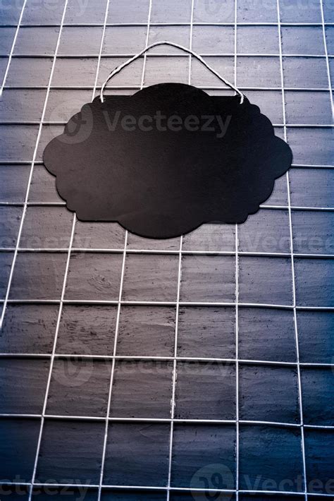 Black Empty Sign Board on wall background 14792837 Stock Photo at Vecteezy