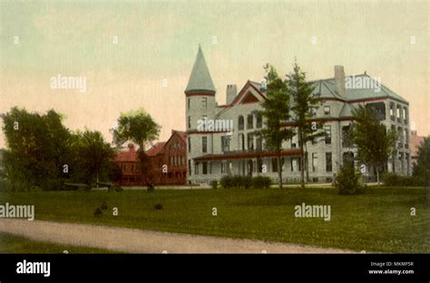 St Lawrence State Hospital. Ogdensburg Stock Photo - Alamy