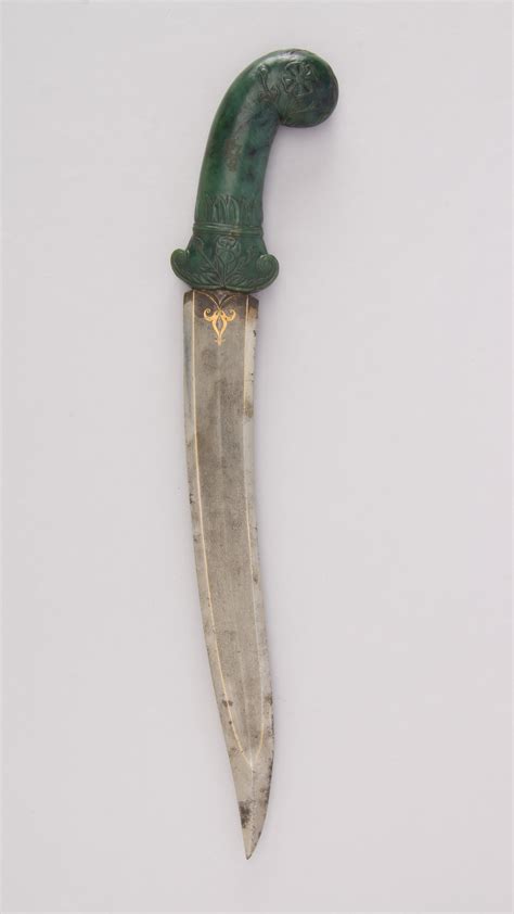 Dagger (Khanjar) | Indian, Mughal | The Metropolitan Museum of Art