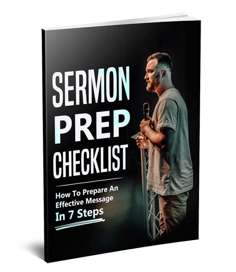 Sermon Planning Worksheet