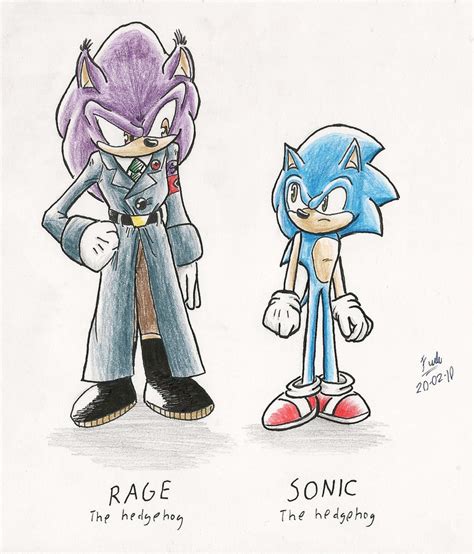 Rage and Sonic by MrARTism on DeviantArt