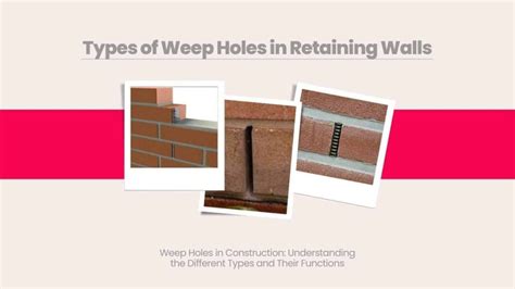 Weep Holes In Retaining Walls: Importance, Function,, 48% OFF