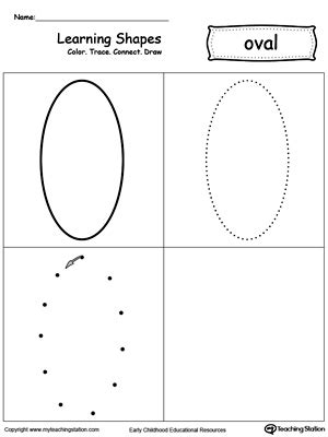 oval shape activities for toddlers