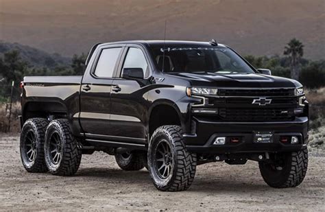 Hennessey criar versão de 700 CV e tração 6x6 da Nova Silverado