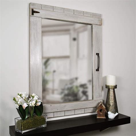 Farmhouse Mirrors - A Timeless Addition to Your Home Decor - Farmhouse Goals | Rustic mirrors ...