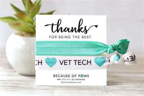 Vet Tech Thank You Gift Vet Tech Week 2021 Veterinary | Etsy