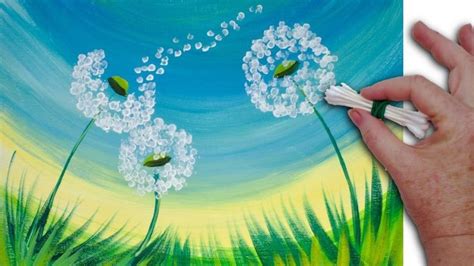 Image result for easy kids flower canvas painting | Leinwand malerei ...