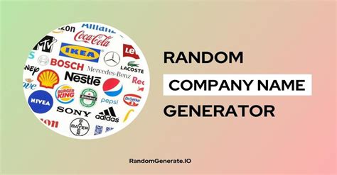 Random Company Generator