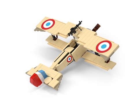 Nieuport 11 - WWI French Fighter Aircraft - Brickmania Toys