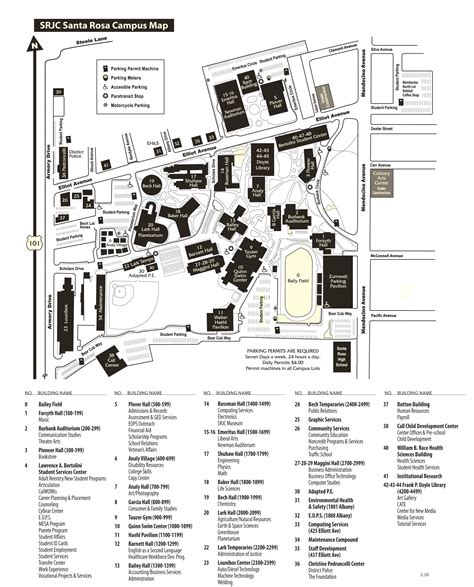 Srjc Petaluma Campus Map