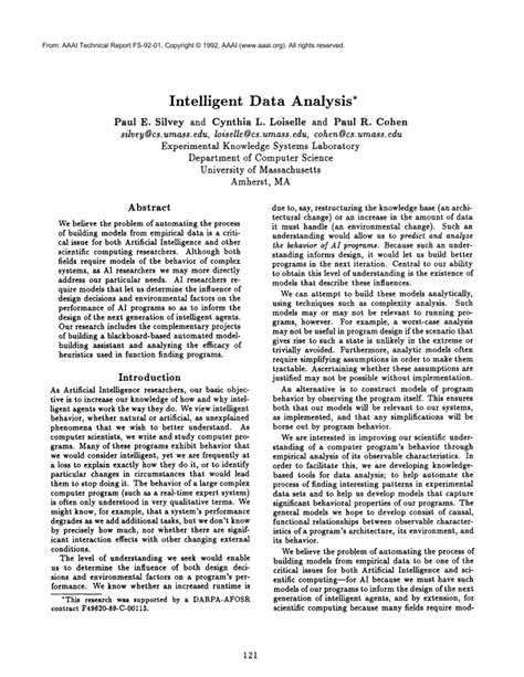 Intelligent Data Analysis*