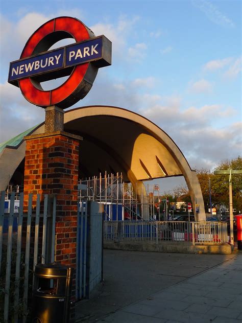 Newbury Park station | The station itself, along with bus st… | Flickr