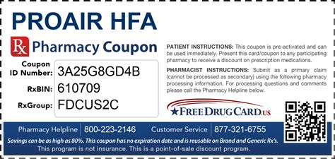 ProAir HFA Coupon - Free Prescription Savings at Pharmacies Nationwide