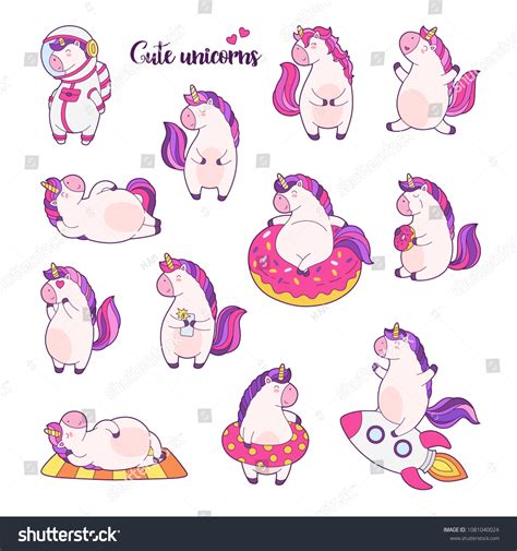 Fat unicorn Images, Stock Photos & Vectors | Shutterstock