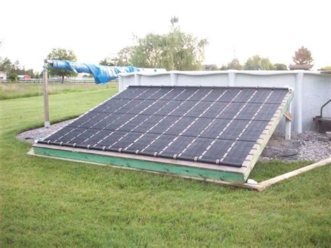 Solar pool heater diy installation | Solar pool heater, Solar panels ...