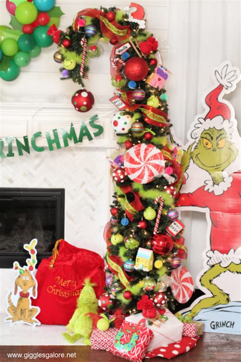 Grinch Christmas Tree - Giggles Galore