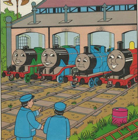 Edward and Gordon (magazine story) | Thomas the Tank Engine Wikia ...