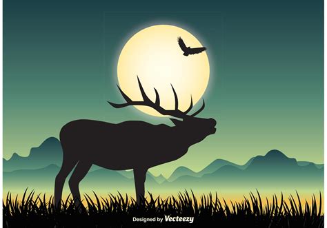 Wildlife Landscape Illustration 85639 Vector Art at Vecteezy