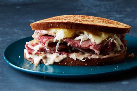 Reuben Sandwich Recipe | Recipe in 2023 | Reuben sandwich, Reuben ...