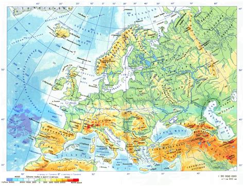 Map of flood-2013 - 2033 - Europe, Russia, Asia. Map of rivers, Europe ...