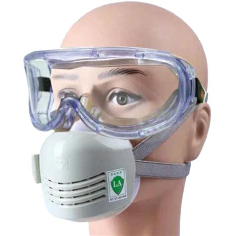 Hot sale Silicone dust mask + goggles breathable industrial coal mine ...