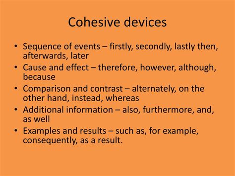 PPT - Cohesive Devices PowerPoint Presentation, free download - ID:2792422